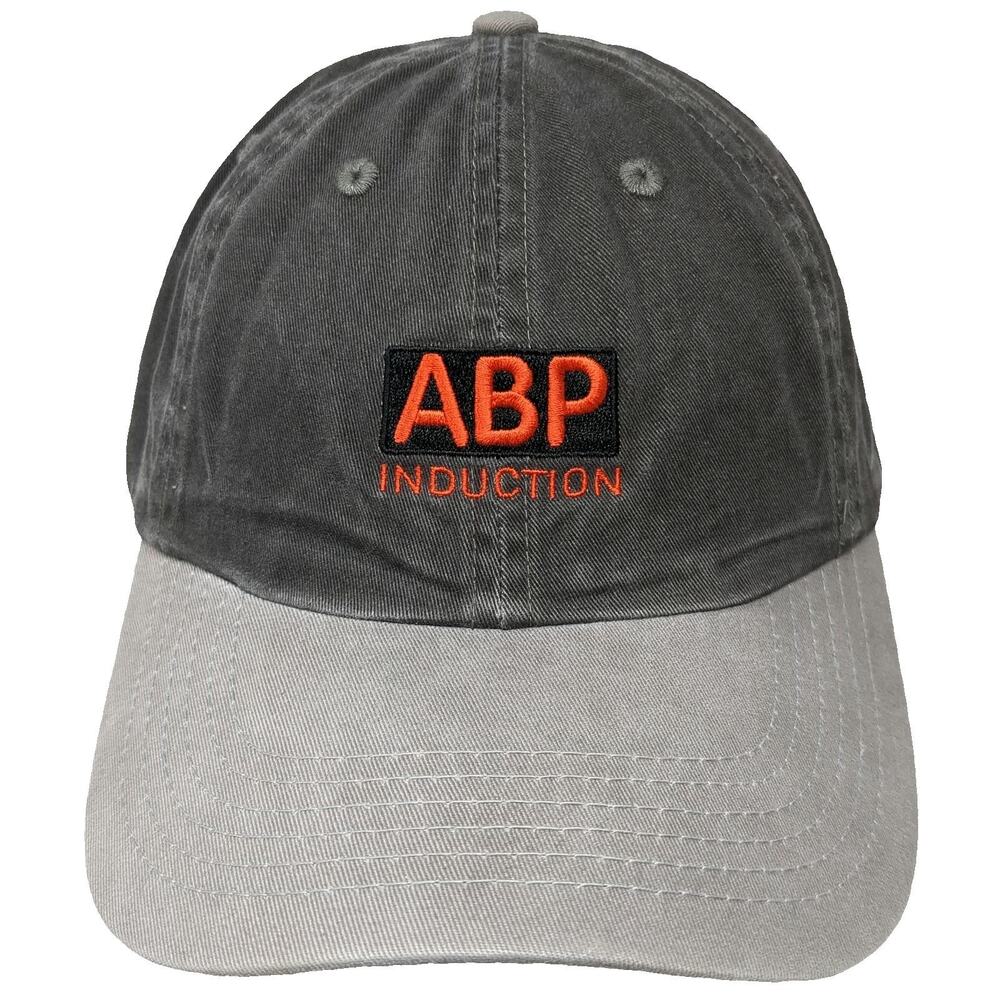 Port Authority Baseball Cap Gray One Size ABP Induction Embroidered Slideback